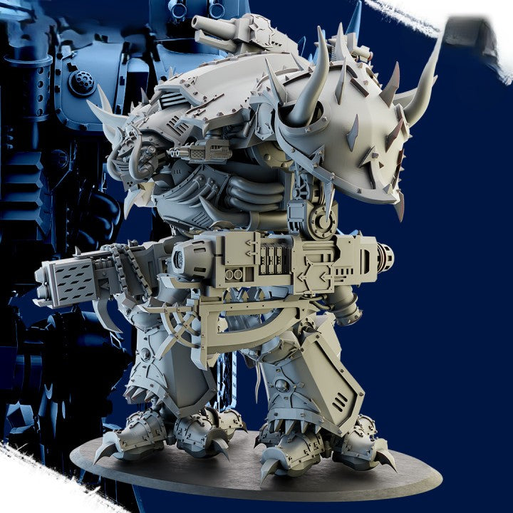 Colossal Knight en 22 cm avec Le canon multiple