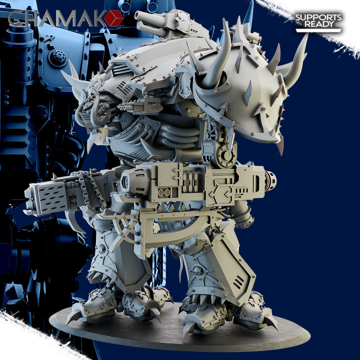 Colossal Knight en 22 cm avec Le canon multiple