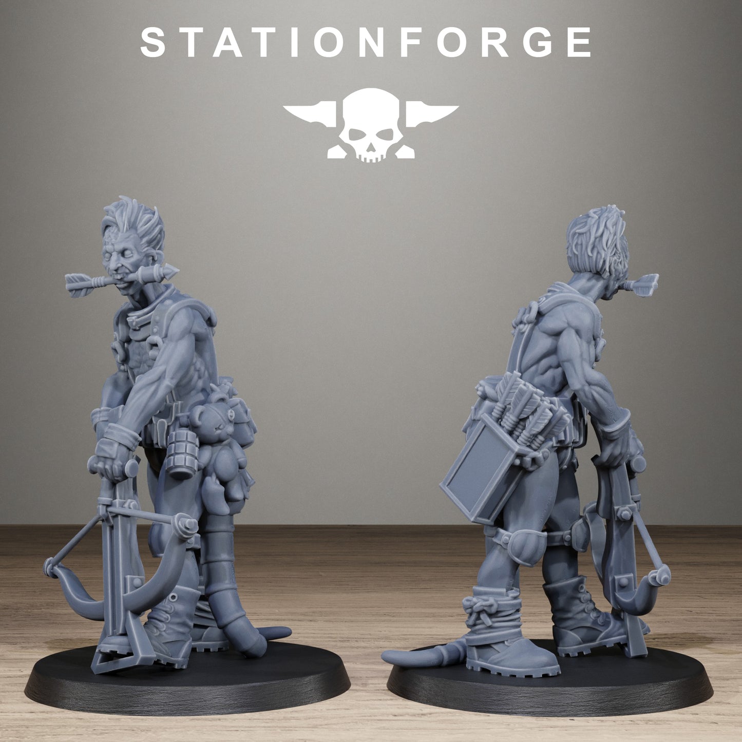 Techno Savages Scrap Tribers - Figurines Station Forge