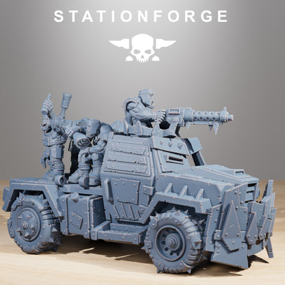Orkaz Party Wagon A et son équipage - Station Forge