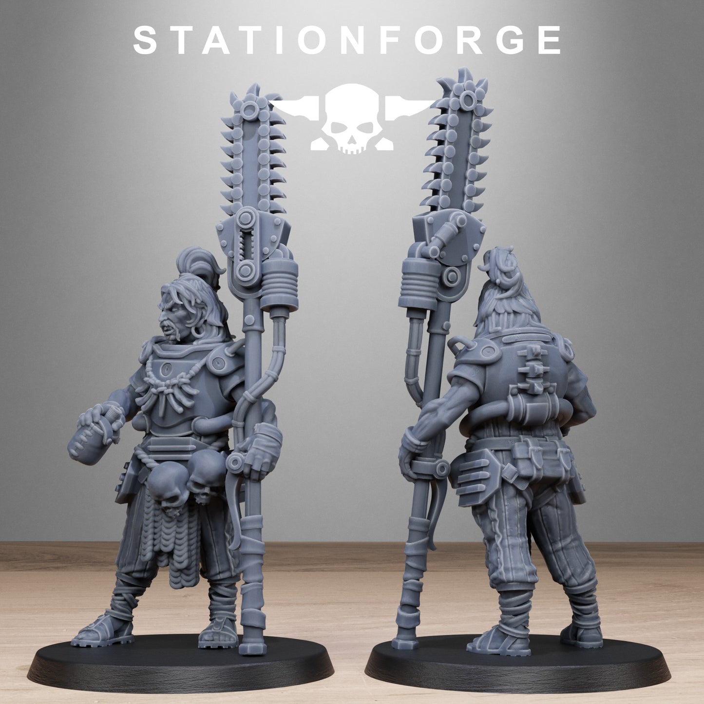 Techno Savage Barbarians - Figurines Station Forge