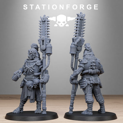 Techno Savage Barbarians - Figurines Station Forge