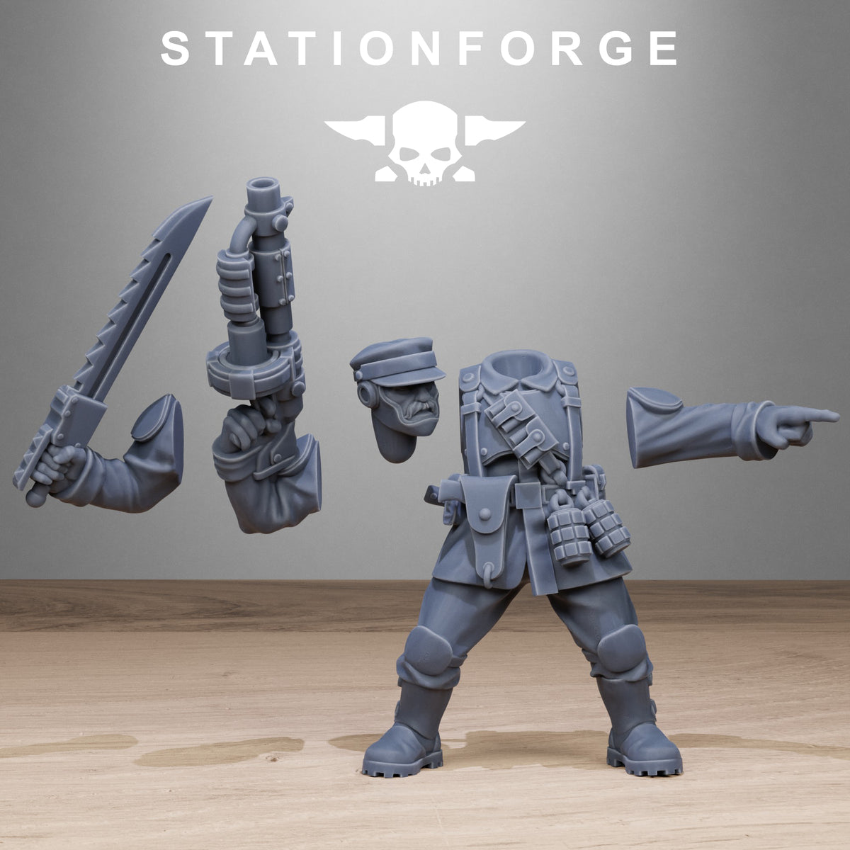 Freeguard Infantry - Station Forge - Station Forge - 3DPitFactory