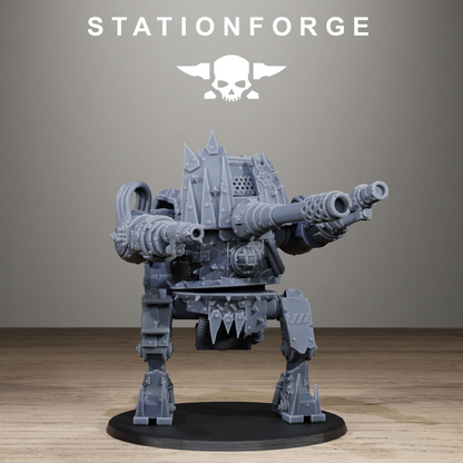 Orkaz Chicken Walker - Figurine Station Forge