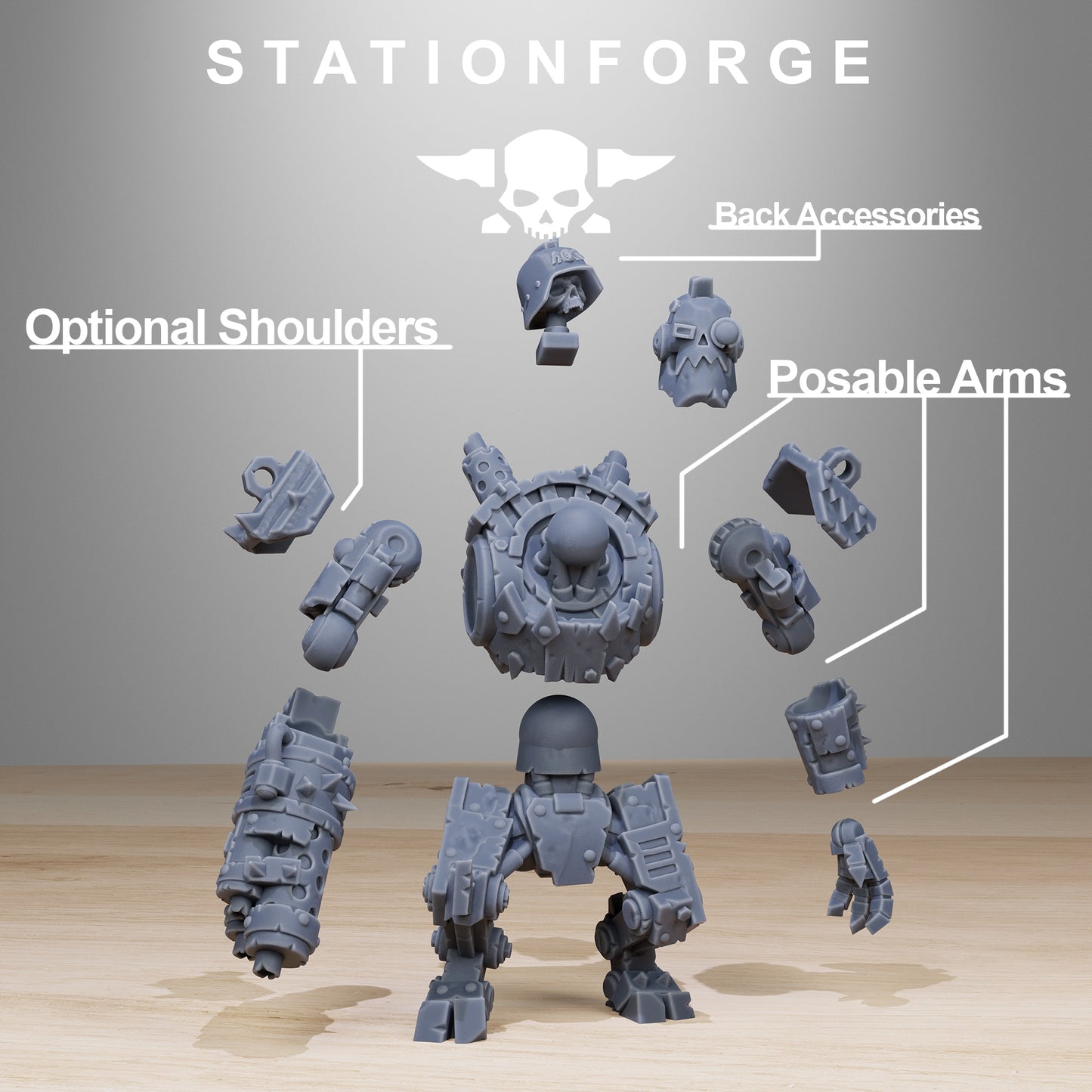 Orkaz Bots Infantry - Station Forge