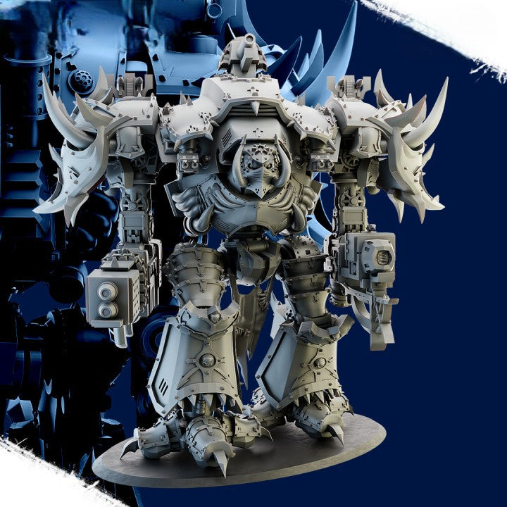 Colossal Knight en 22 cm avec Le canon multiple