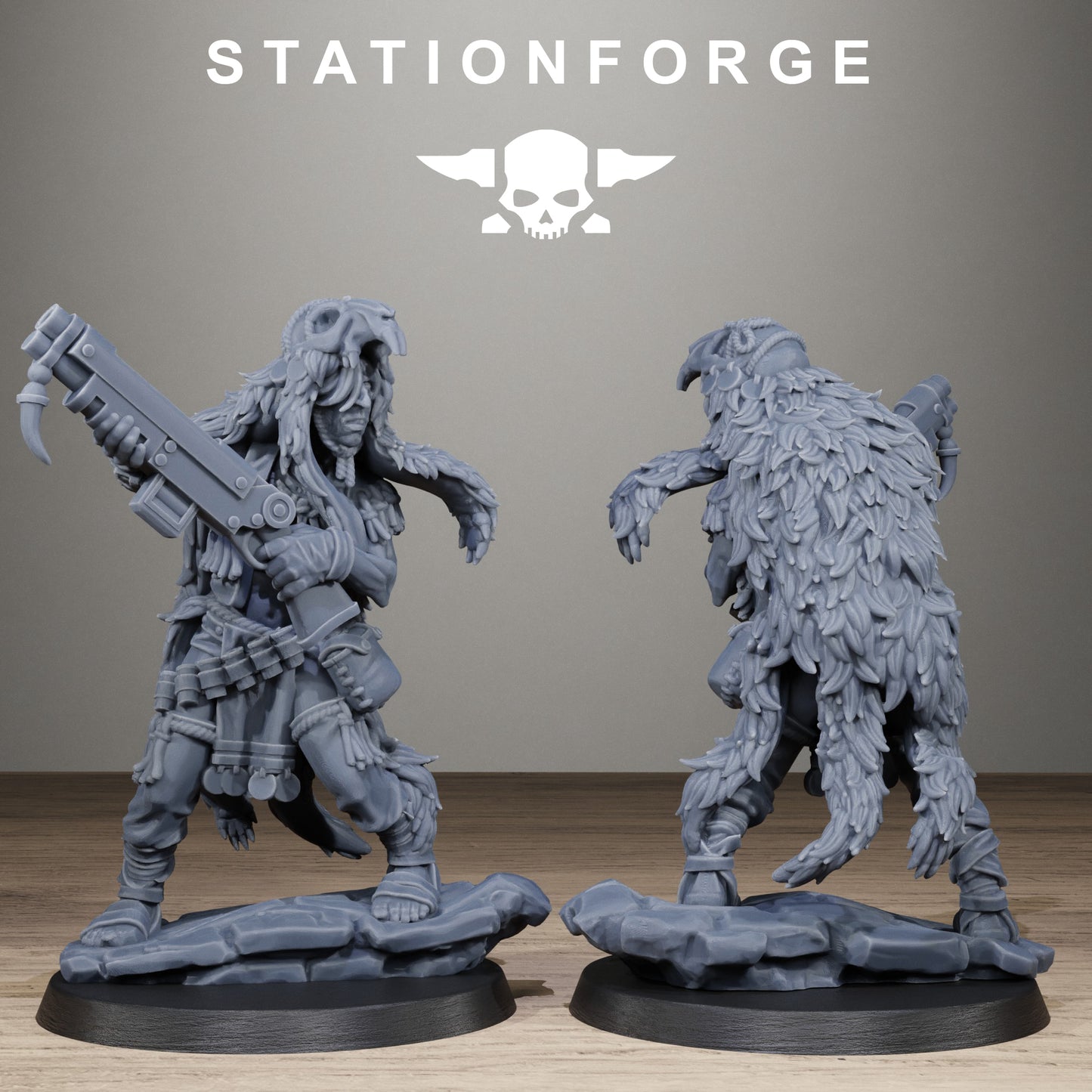 Techno Savages Scrap Tribers - Figurines Station Forge