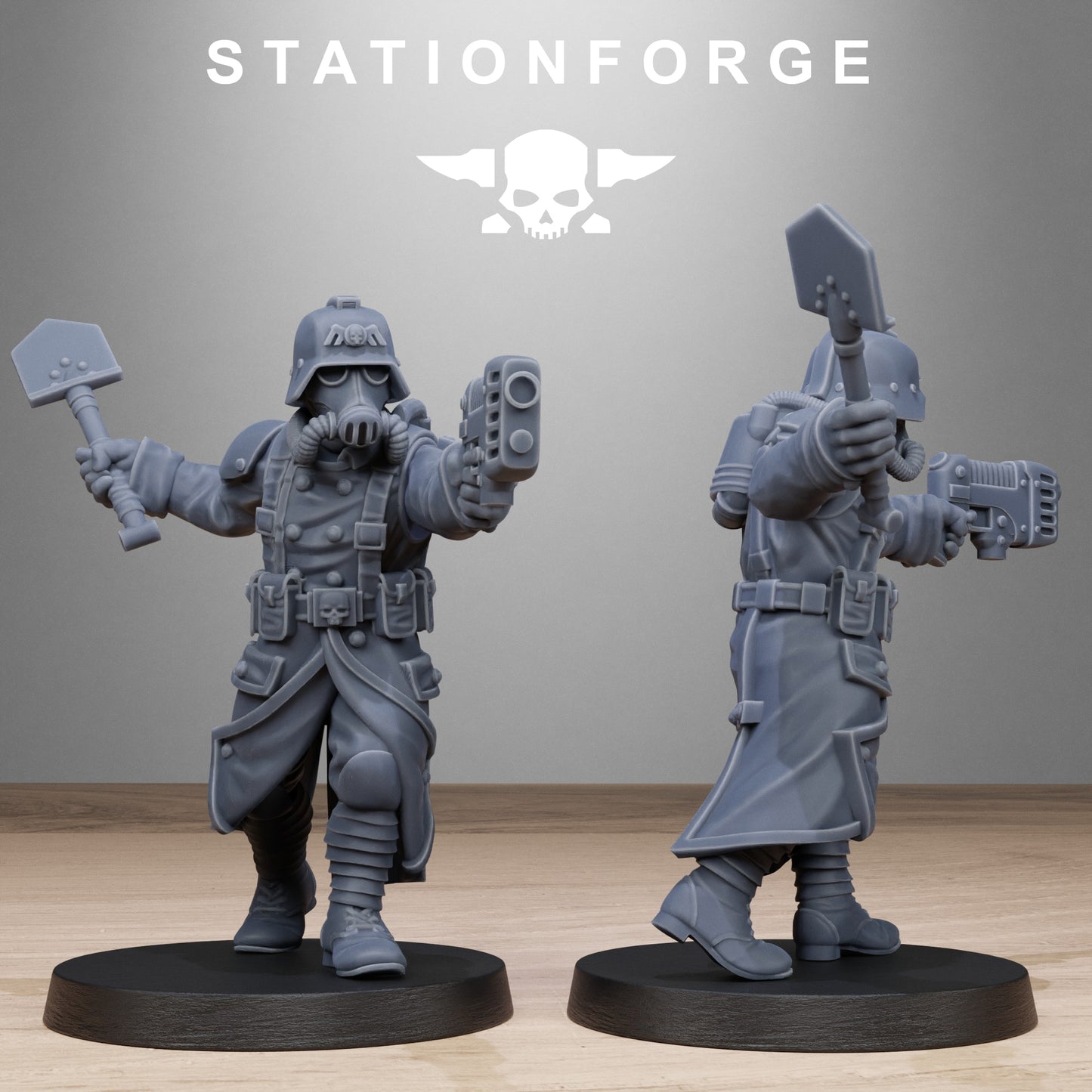 GrimGuard Shovel Trenches  - Station Forge