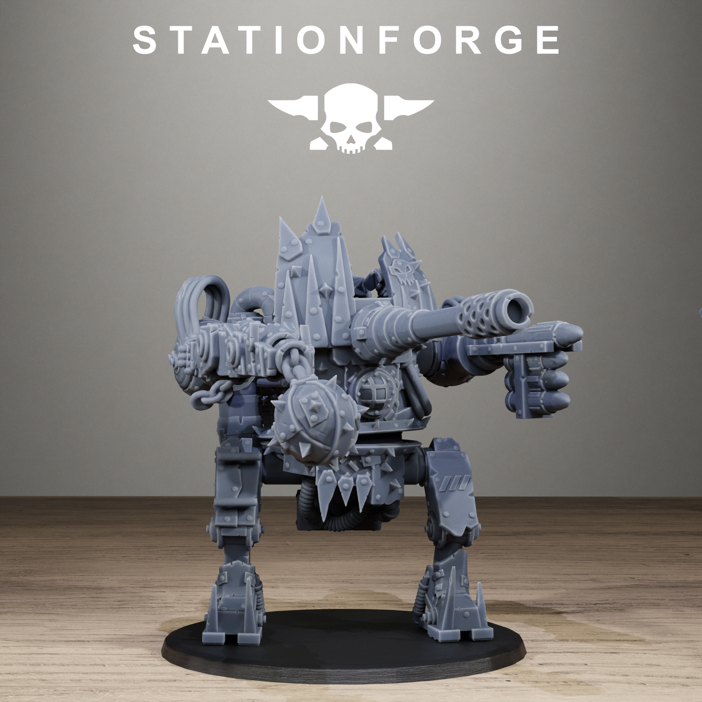 Orkaz Chicken Walker - Figurine Station Forge