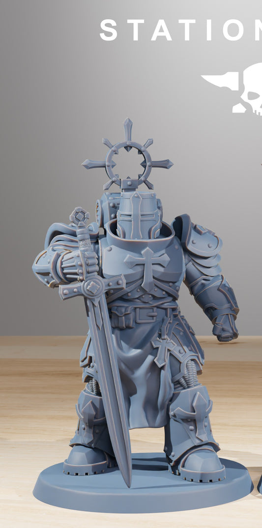 Socratis ZEALOT en 100mm et Corrupted Guard en 100mm