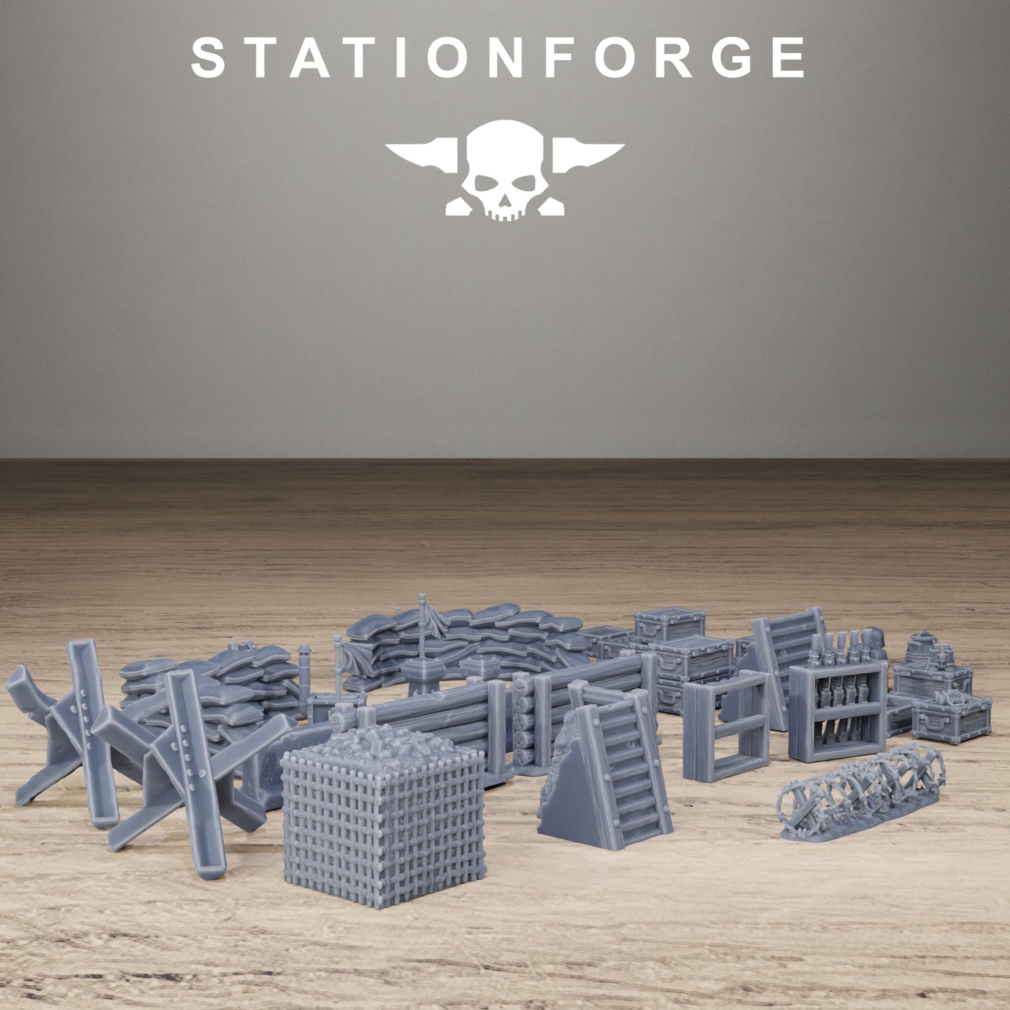 GrimGuard War Terrain Bits - Station Forge