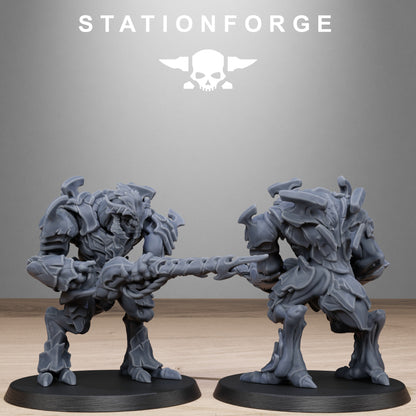 Xenarid Warriors - Station Forge