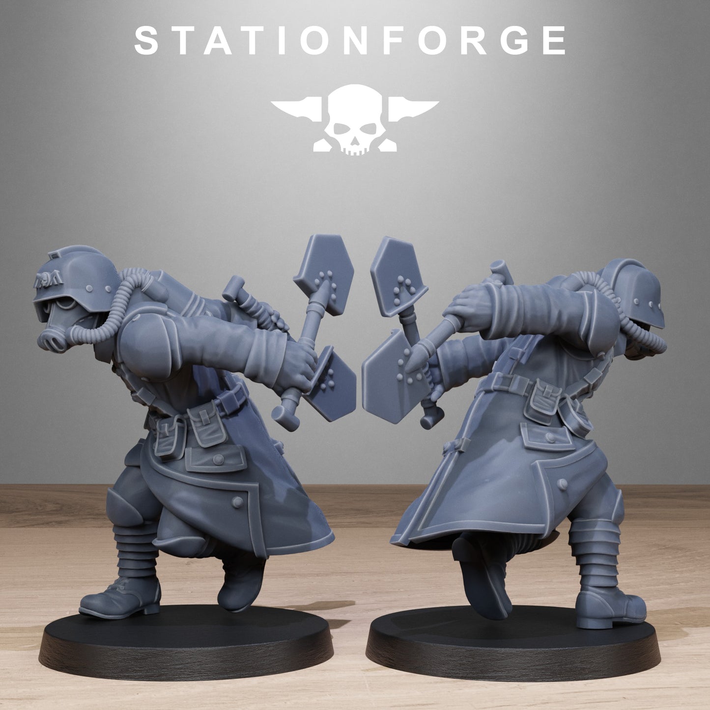 GrimGuard Shovel Fighter - Station Forge