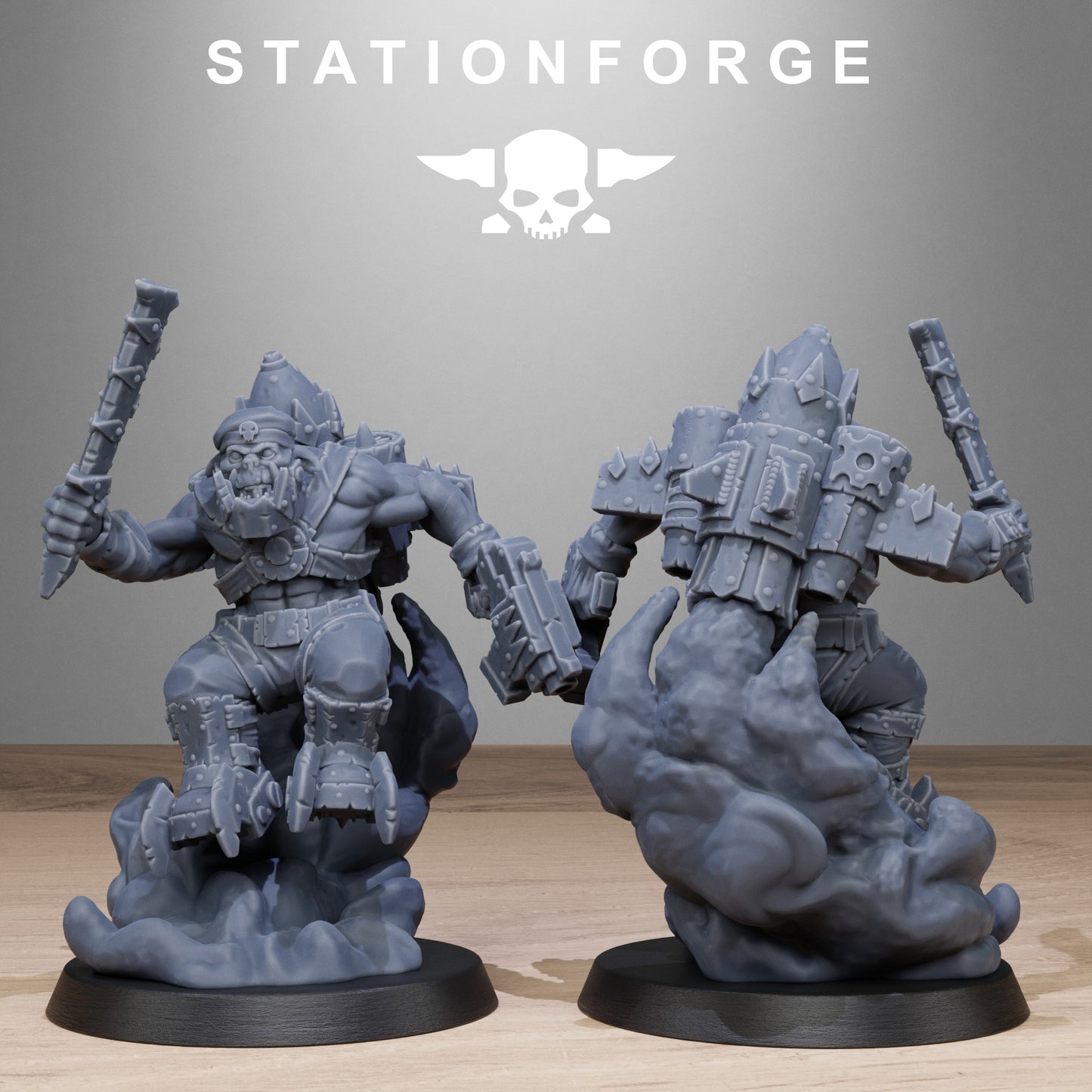 Orkaz Flyers - Station Forge