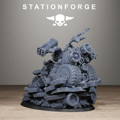 Orkaz Biker Boss - Figurine Station Forge