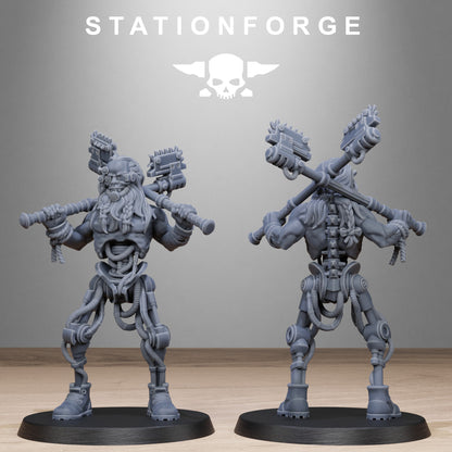 Techno Savage Barbarians - Figurines Station Forge