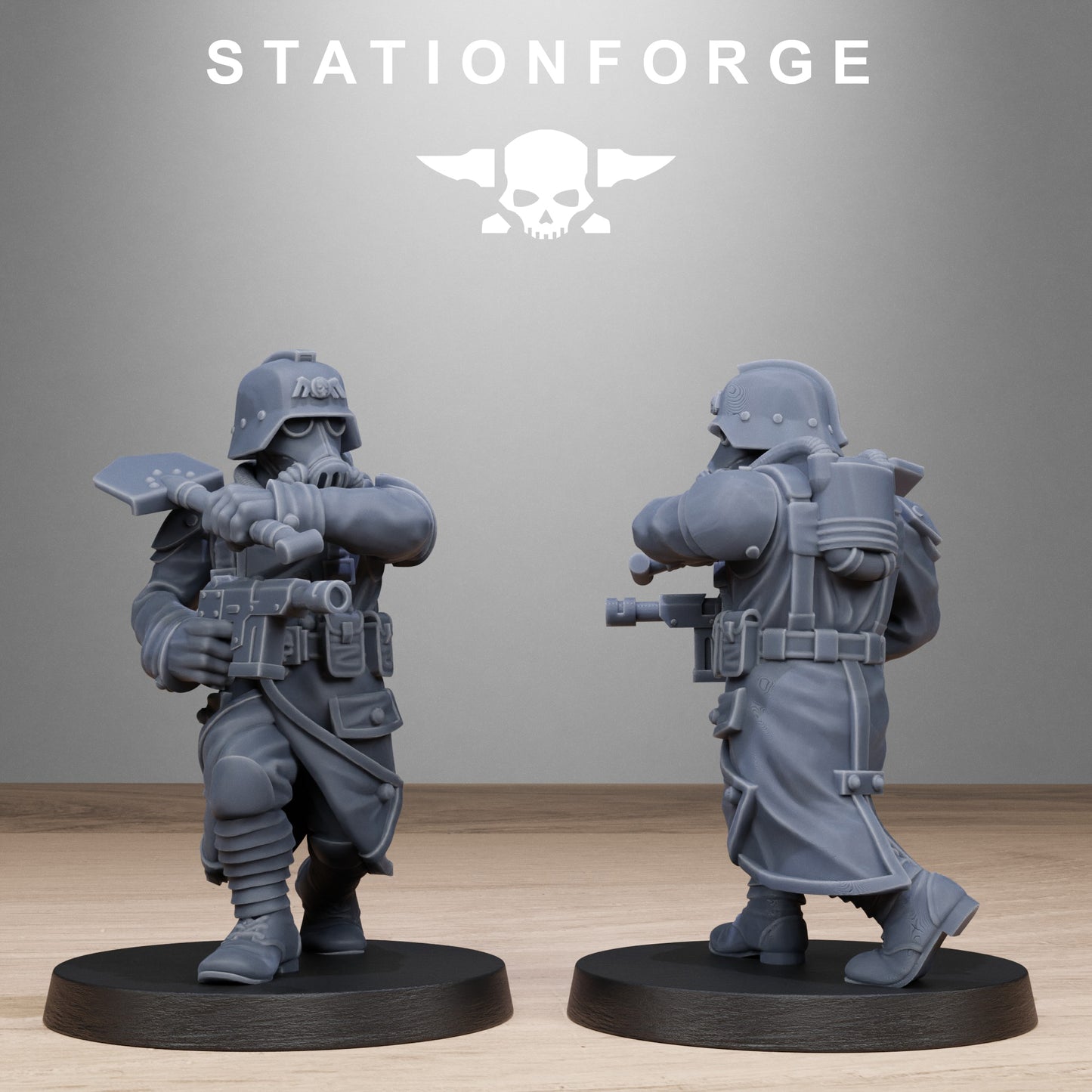 GrimGuard Shovel Trenches  - Station Forge