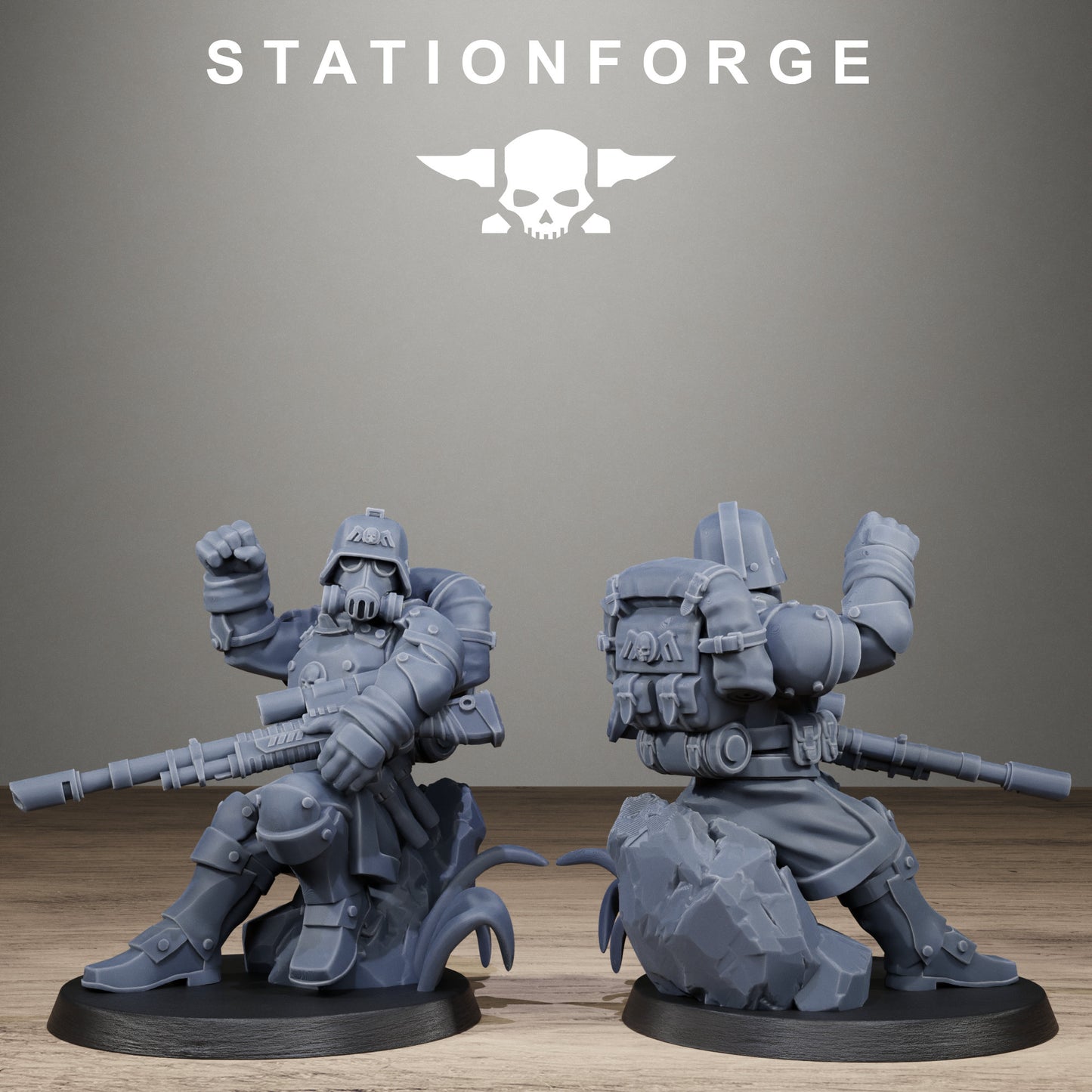 GrimGuard SteelClads - Station Forge - Station Forge - 3DPitFactory