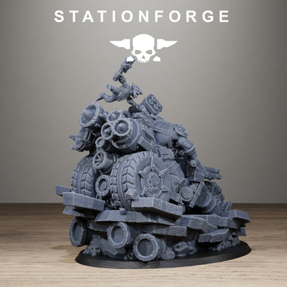 Orkaz Biker Boss - Figurine Station Forge