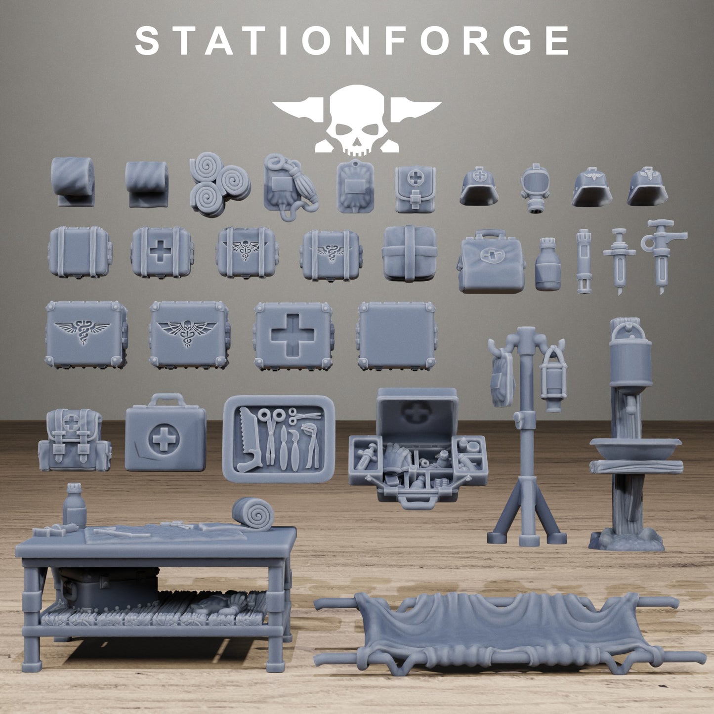 GrimGuard Medical Bits - Station Forge