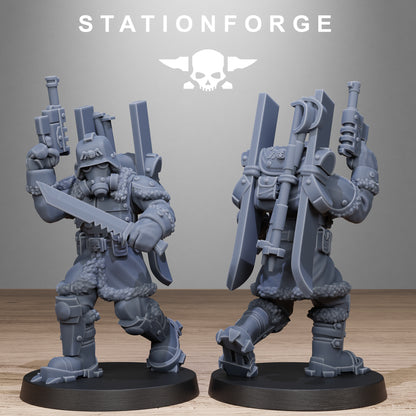 GrimGuard Frostwatch Patrol - Figurines Station Forge
