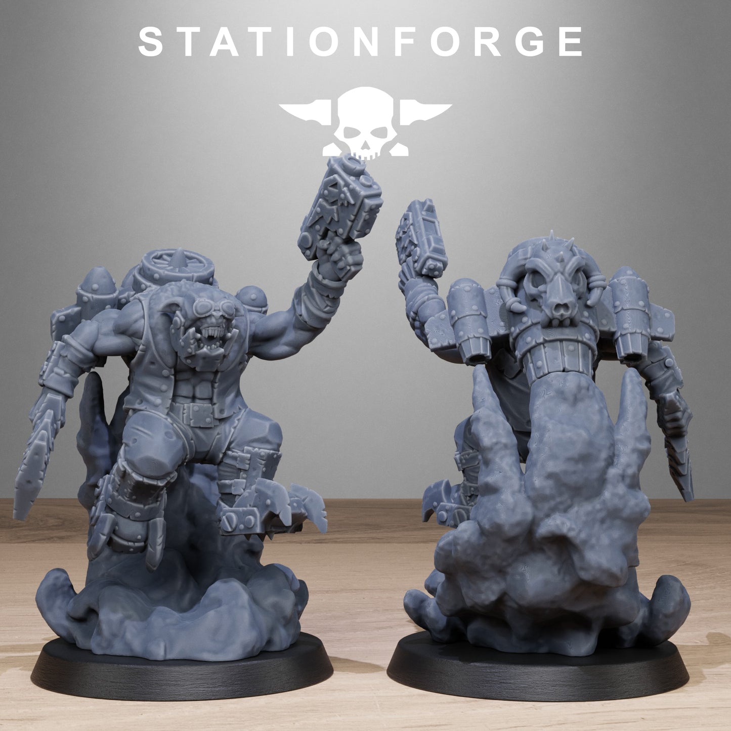 Orkaz Flyers - Station Forge