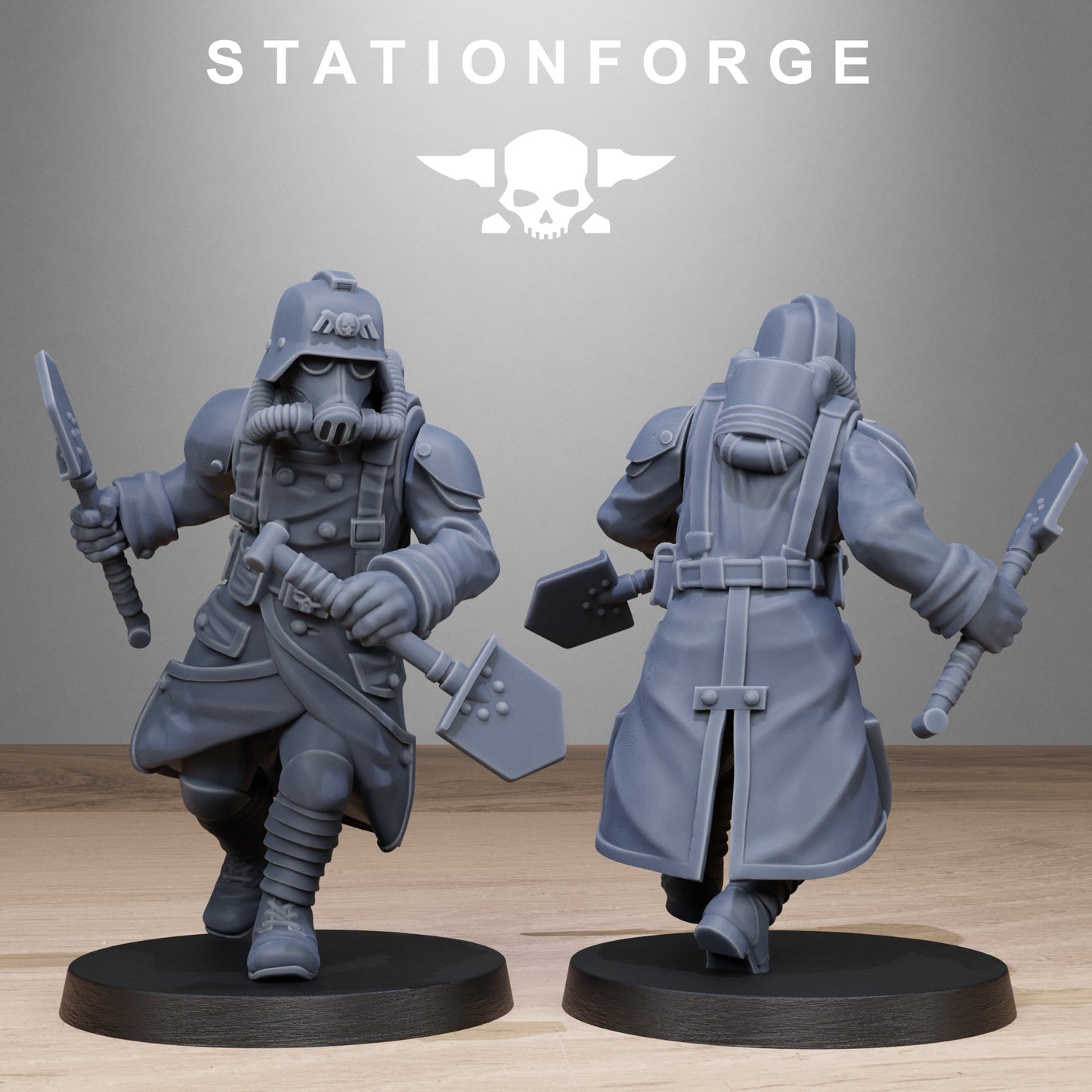 GrimGuard Shovel Fighter - Station Forge