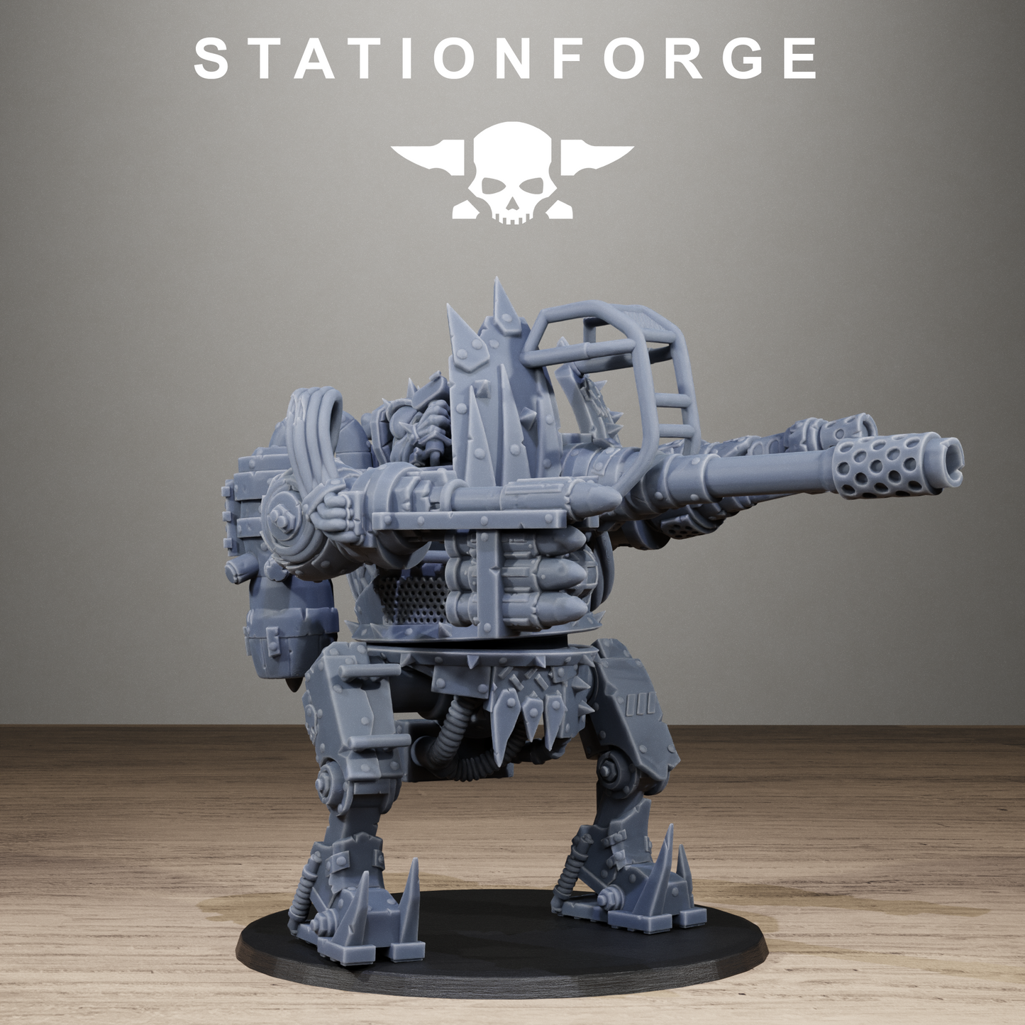 Orkaz Chicken Walker - Figurine Station Forge