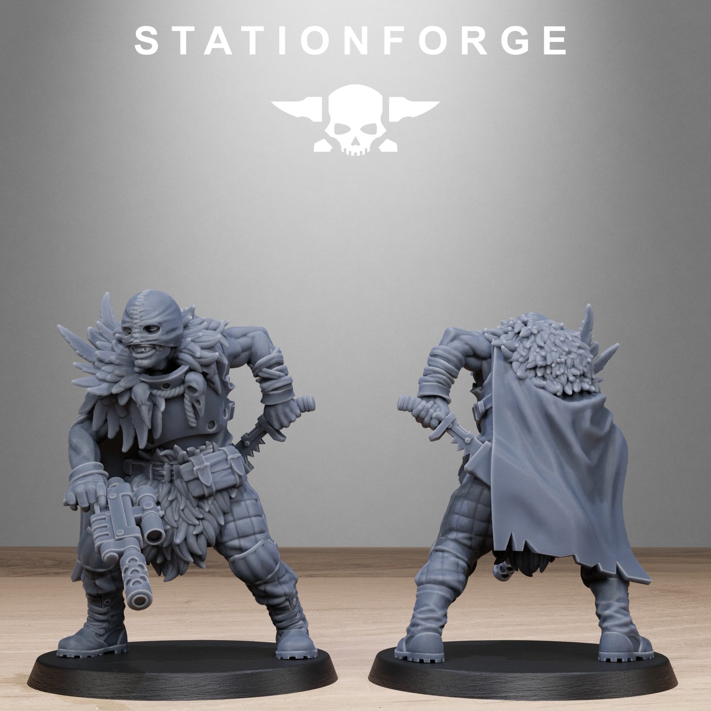 Techno Savage Barbarians - Figurines Station Forge