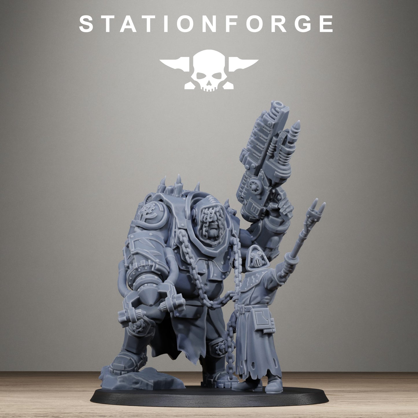 Scavenger Beast Controllers - 3 Figurines - Station Forge