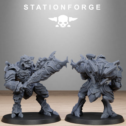 Xenarid Warriors - Station Forge