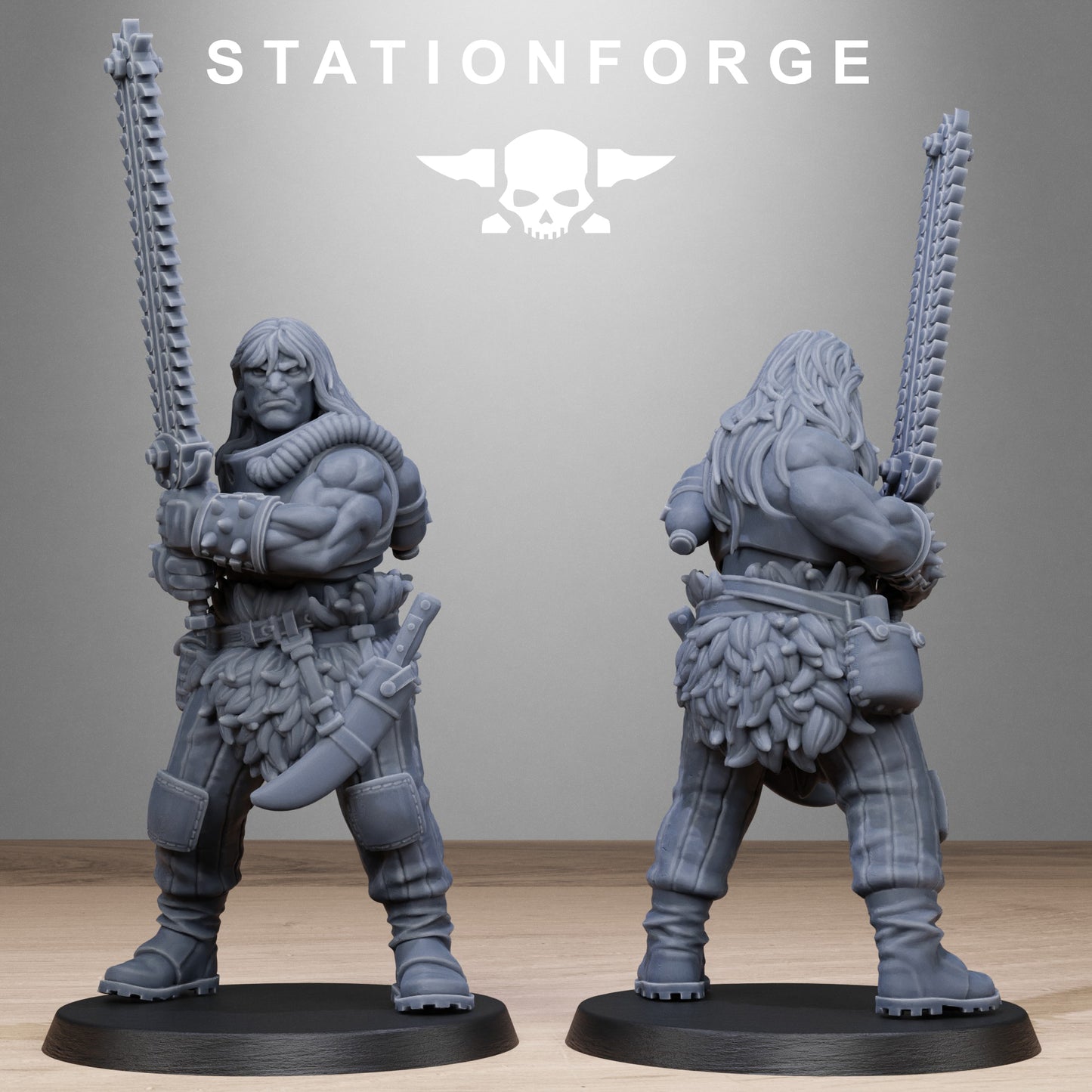 Techno Savage Barbarians - Figurines Station Forge