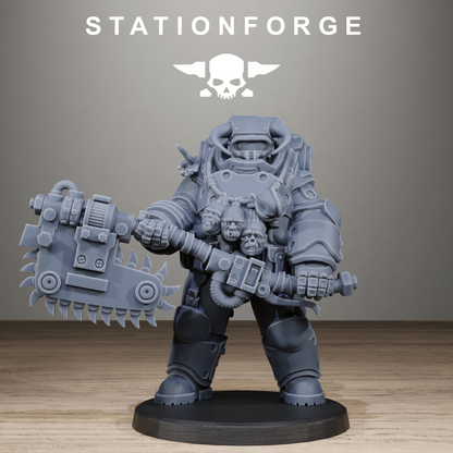 Techno Savages Vernaxers - Figurines Station Forge