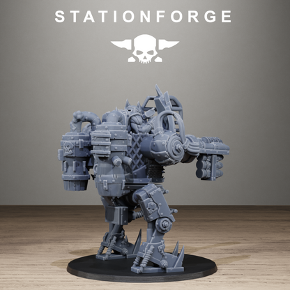 Orkaz Chicken Walker - Figurine Station Forge