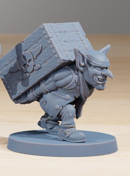GOBS Pirates en 100mm et ORKAZ PIRATE en 100mm