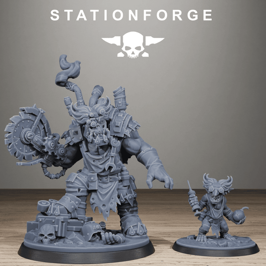 Orkaz Mad Scientist - Figurine Station Forge - Station Forge - 3DPitFactory