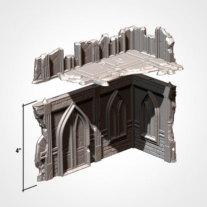 Terrain Classic Ruins compatible 11th édition  - TXARLI FACTORY