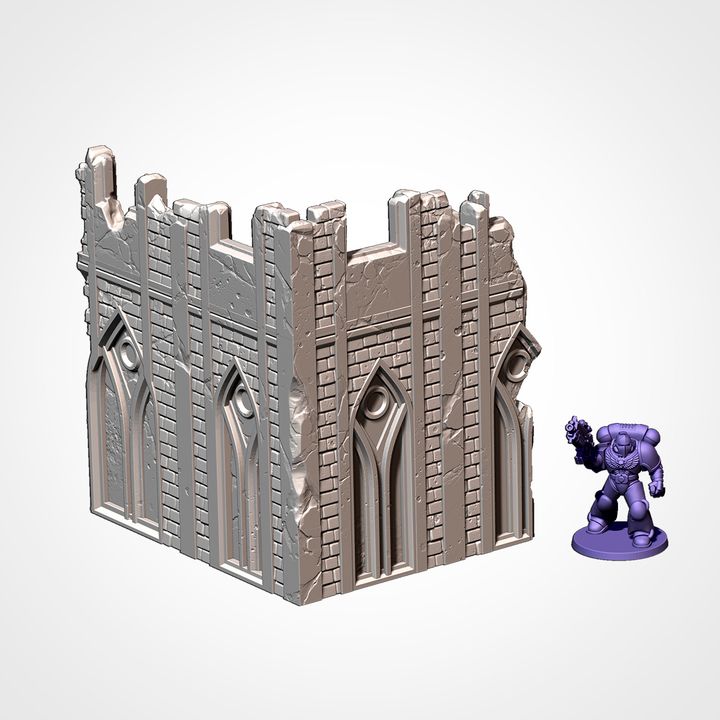Terrain Classic Ruins compatible 11th édition  - TXARLI FACTORY