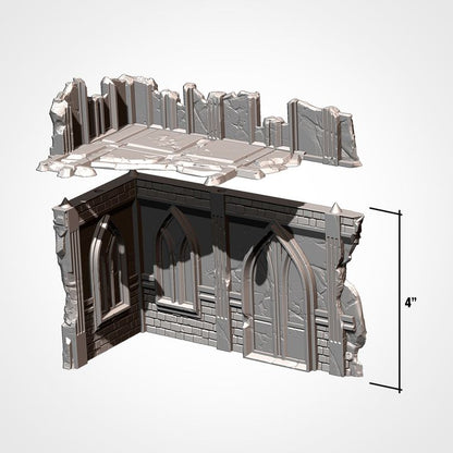 Terrain Classic Ruins compatible 11th édition  - TXARLI FACTORY