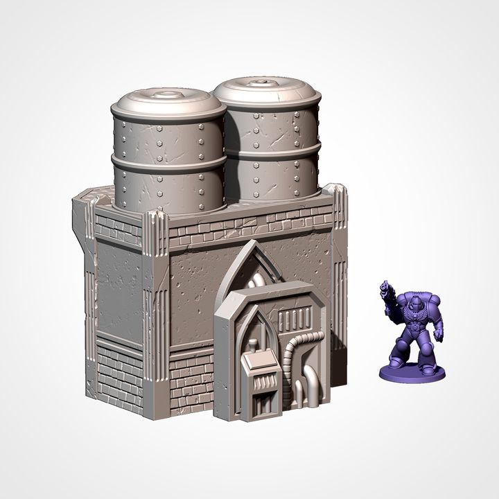 Terrain Classic Ruins compatible 11th édition  - TXARLI FACTORY
