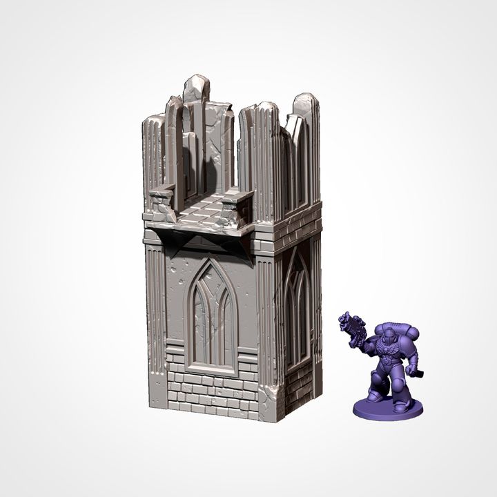Terrain Classic Ruins compatible 11th édition  - TXARLI FACTORY