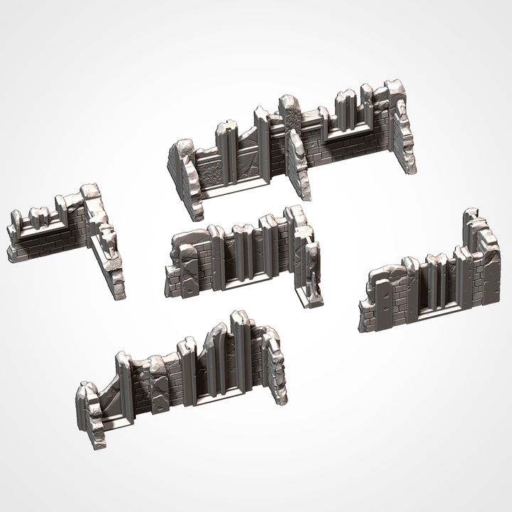 Terrain Classic Ruins compatible 11th édition  - TXARLI FACTORY