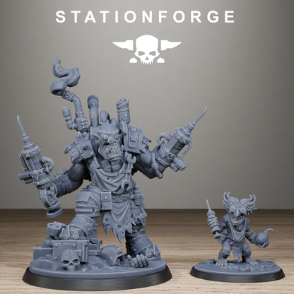 Orkaz Mad Scientist - Figurine Station Forge - Station Forge - 3DPitFactory