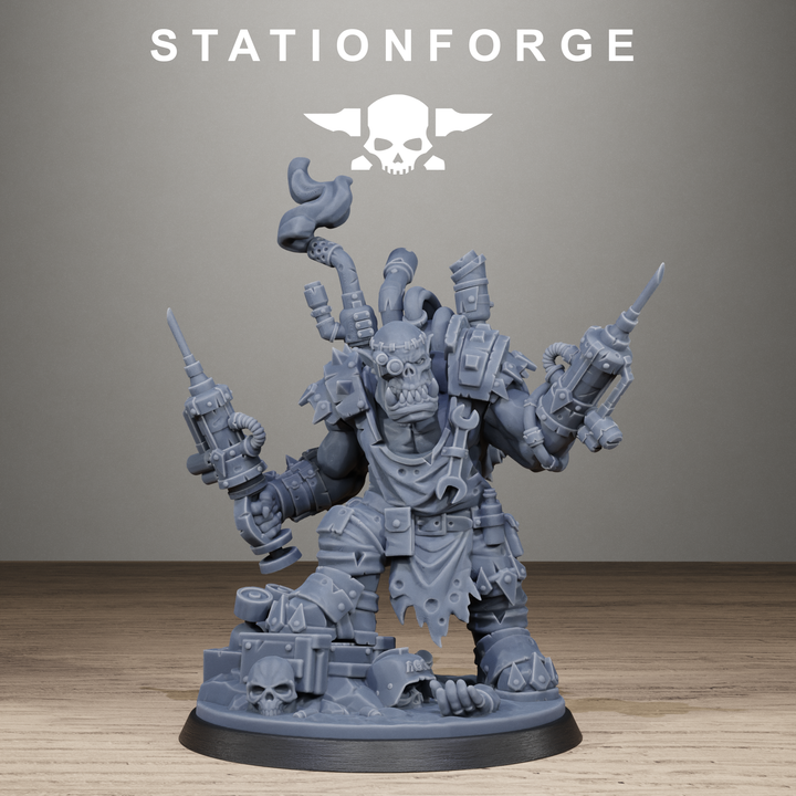 Orkaz Mad Scientist - Figurine Station Forge - Station Forge - 3DPitFactory