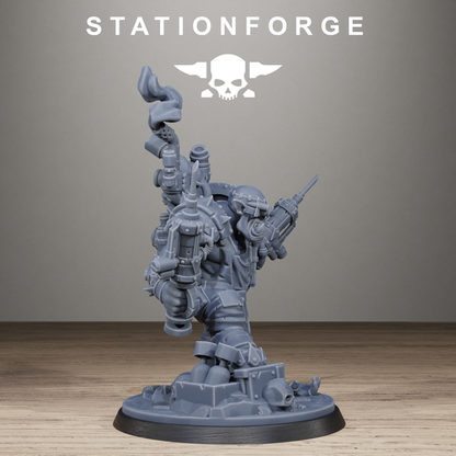 Orkaz Mad Scientist - Figurine Station Forge - Station Forge - 3DPitFactory