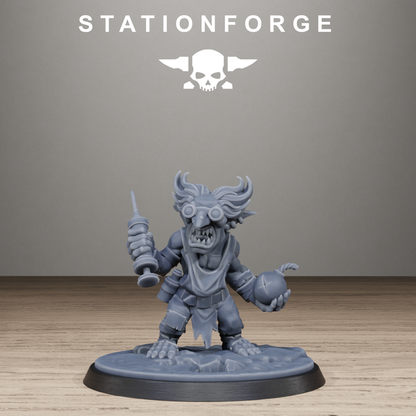 Orkaz Mad Scientist - Figurine Station Forge - Station Forge - 3DPitFactory