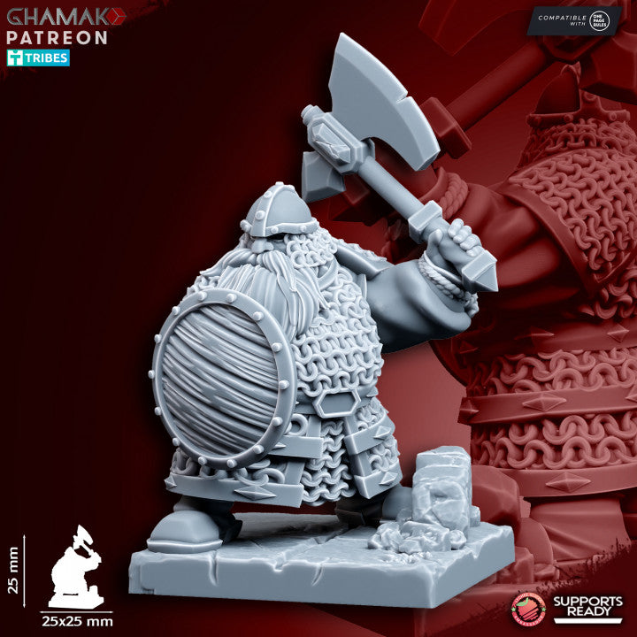 Clan Warriors (Hand Weapon & Shield) – Ghamak