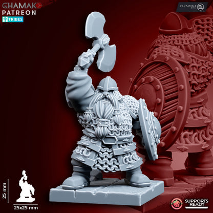 Clan Warriors (Hand Weapon & Shield) – Ghamak