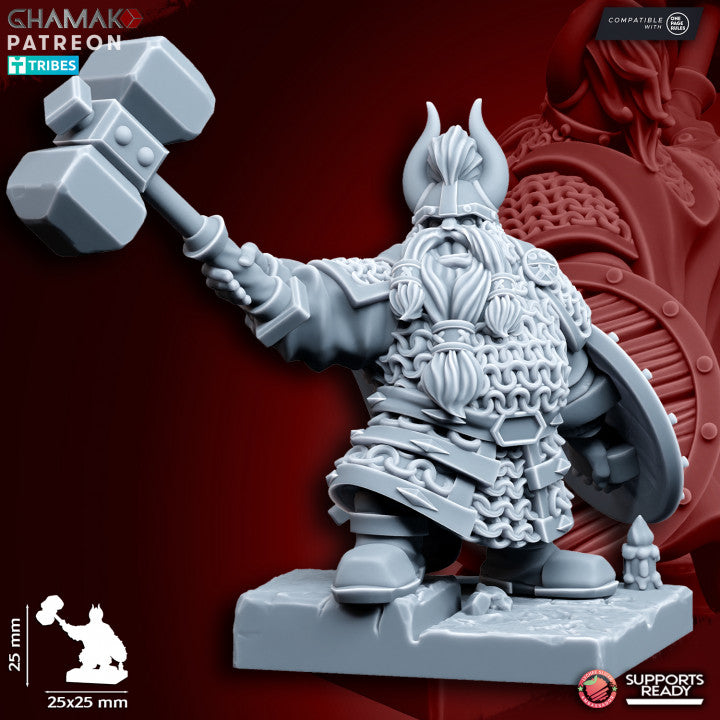 Clan Warriors (Hand Weapon & Shield) – Ghamak