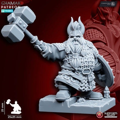 Clan Warriors (Hand Weapon & Shield) – Ghamak